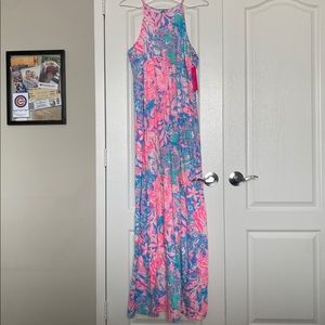 Margot Maxi Dress in Viva La Lilly
